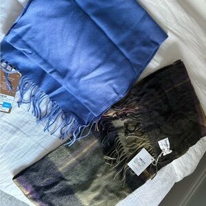 Periwinkle Alpaca scarf